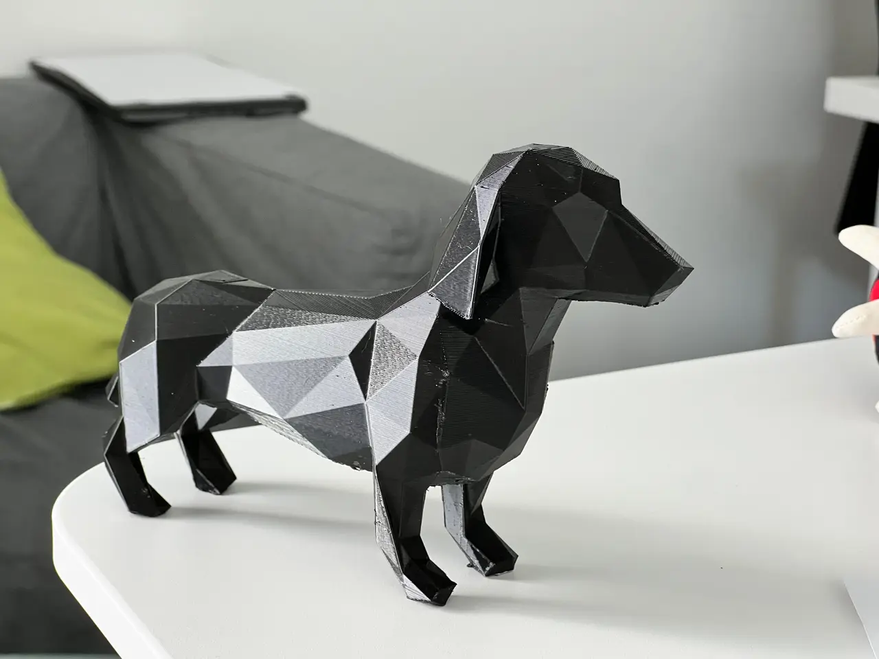 Dachshund Low Poly — modelo 3D