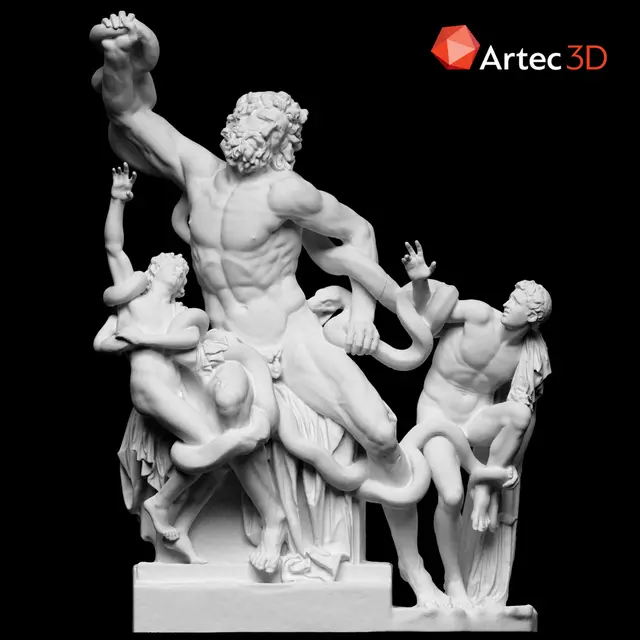 Laocoon and His Sons — modelo 3D