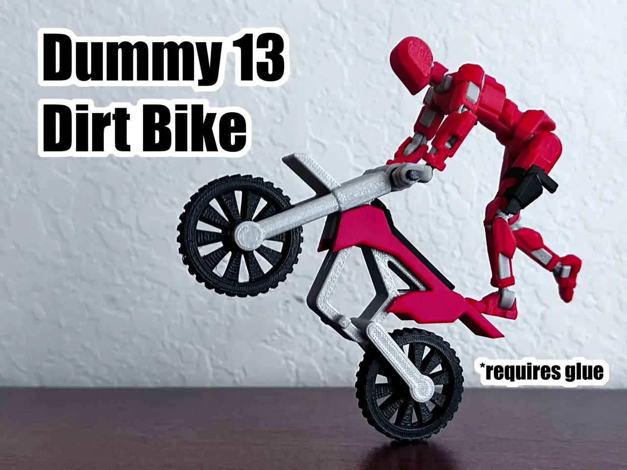 Dummy 13 Dirt Bike — modelo 3D