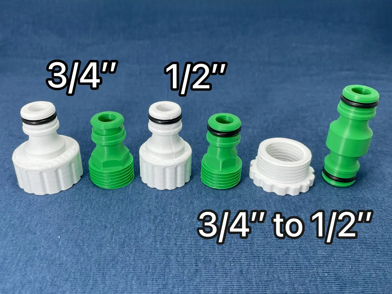 Garden hose quick connector — modelo 3D