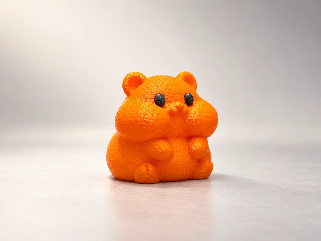 Knitted Hamster - No AMS & Supports! Cute Animals — modelo 3D
