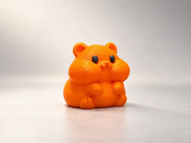 Knitted Hamster - No AMS & Supports! Cute Animals — modelo 3D