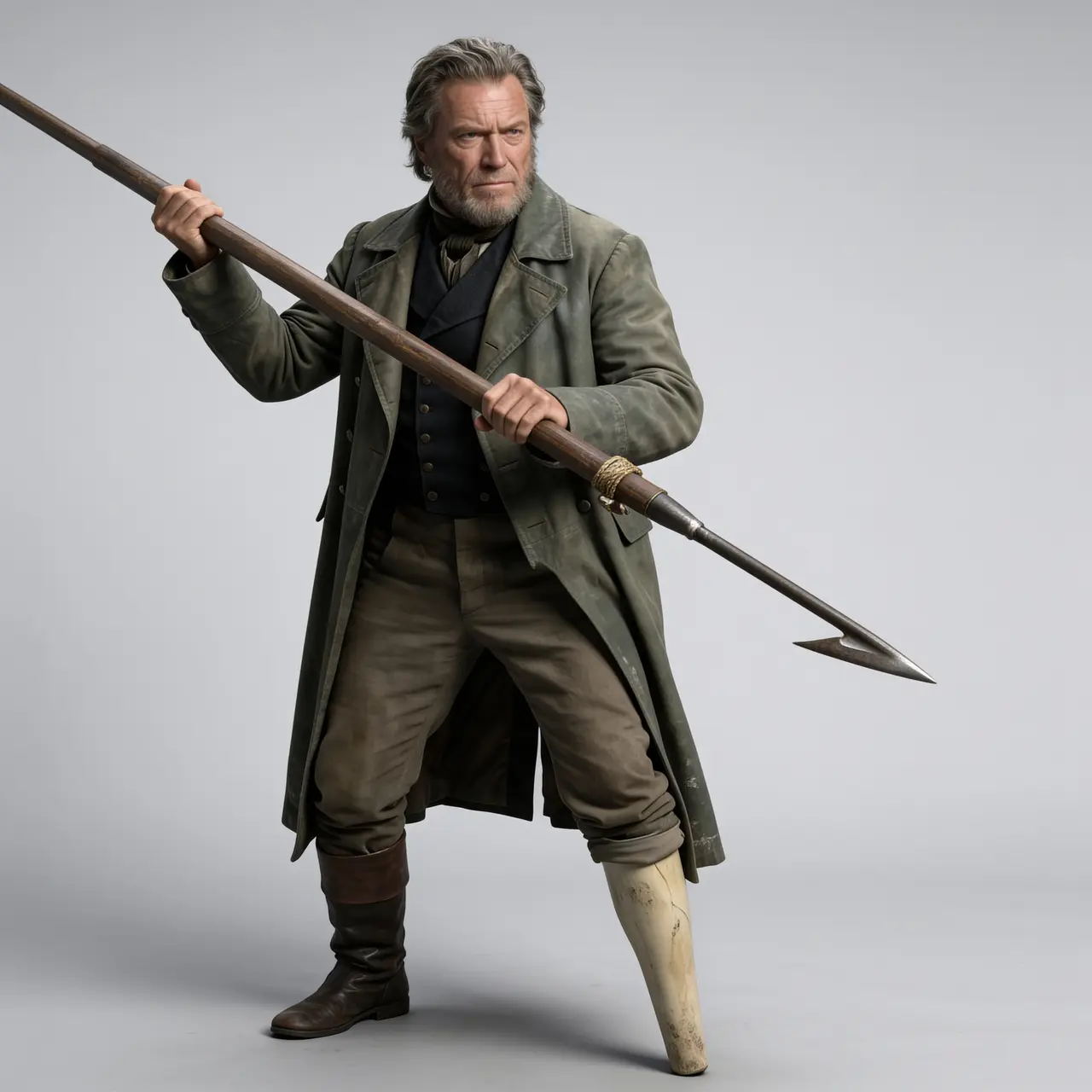 Captain Ahab - Moby Dick — modelo 3D