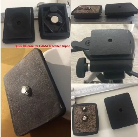 HAMA Traveller Quick Release Plate — modelo 3D