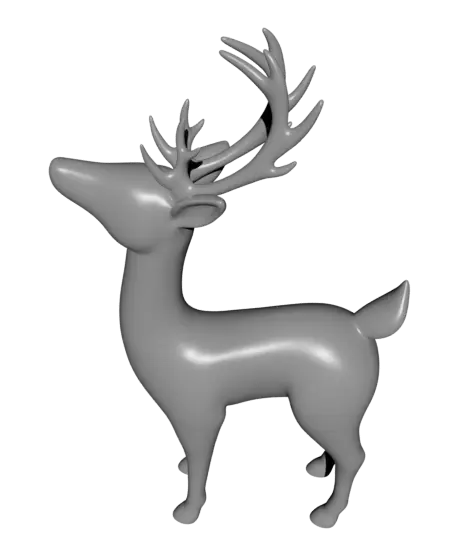 Deer -Standing — modelo 3D