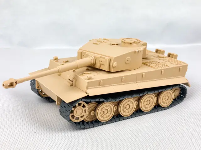 Tiger I 1:35 fully 3D printed model tank — modelo 3D