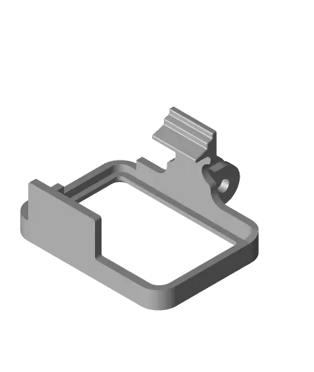 GoPro Hero 6 Black Camera Snap Mount (Charging Capable) — modelo 3D