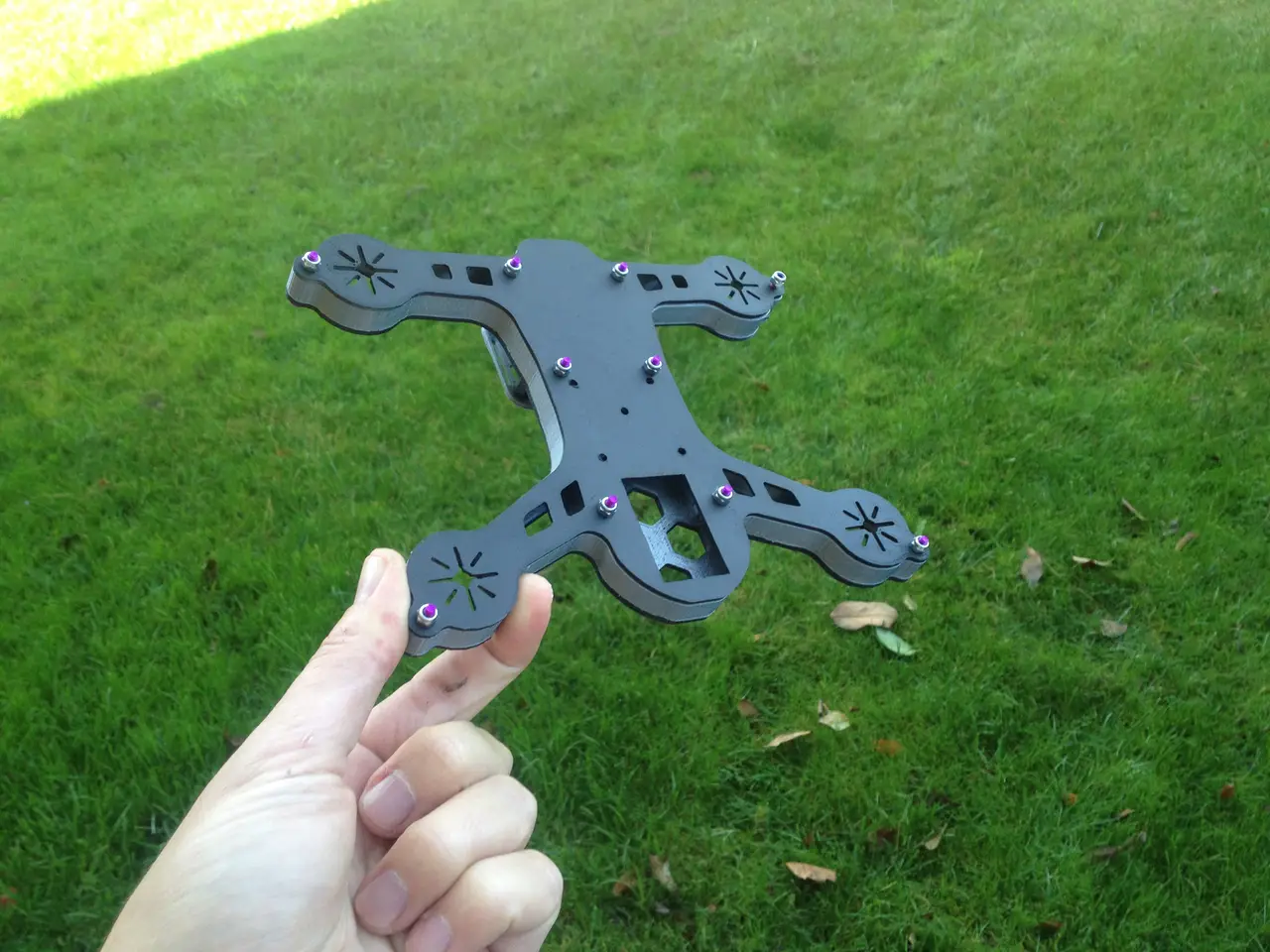 FPV 190mm racer — modelo 3D