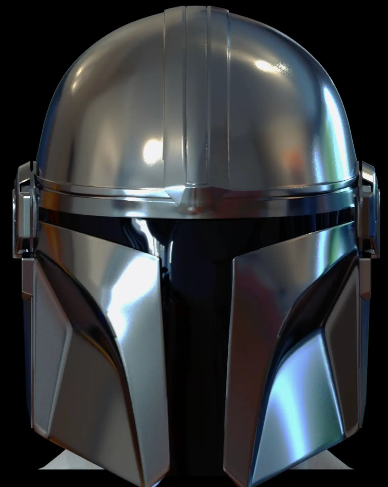The Mandalorian Helmet UPDATED — modelo 3D