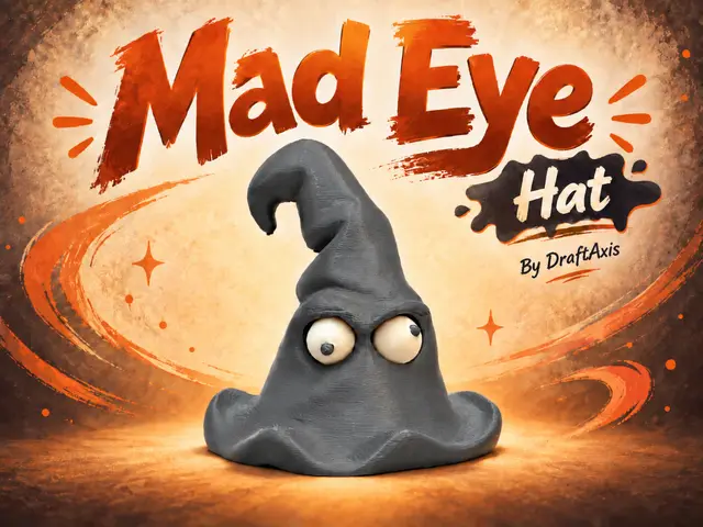MadEye Halloween Witch Hat - No ACE — modelo 3D