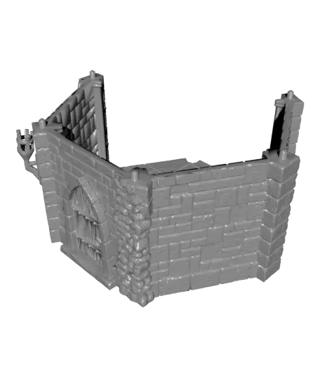 Watchtower Free Sample 3D Printable Modular Tower — modelo 3D
