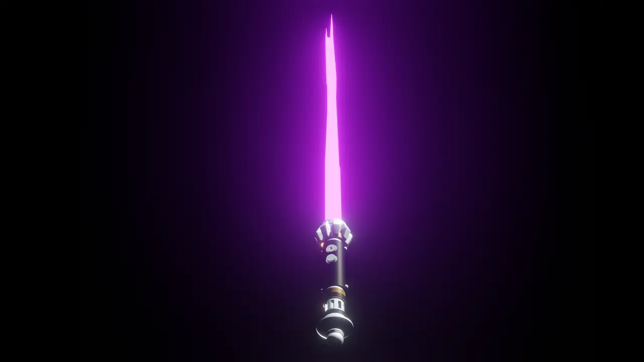 Classic Lightsaber Handle — modelo 3D