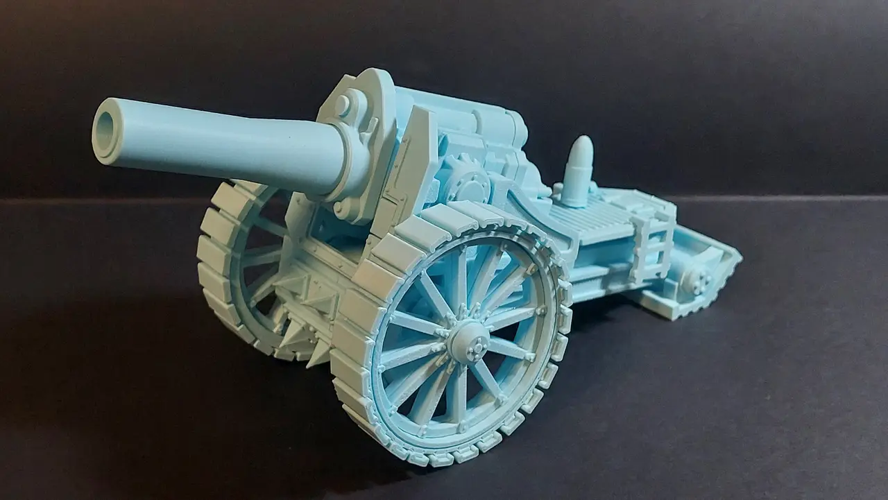 Grimdark Heavy Artillery Cannon - FDM Optmised — modelo 3D