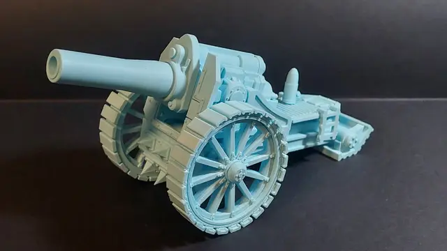 Grimdark Heavy Artillery Cannon - FDM Optmised — modelo 3D