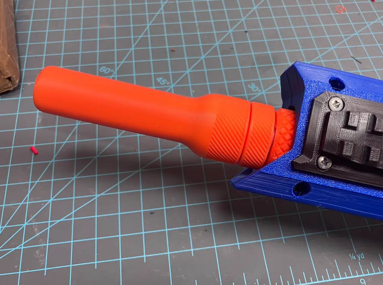 Short Barrel Collet for Ravion Ontos Mod — modelo 3D