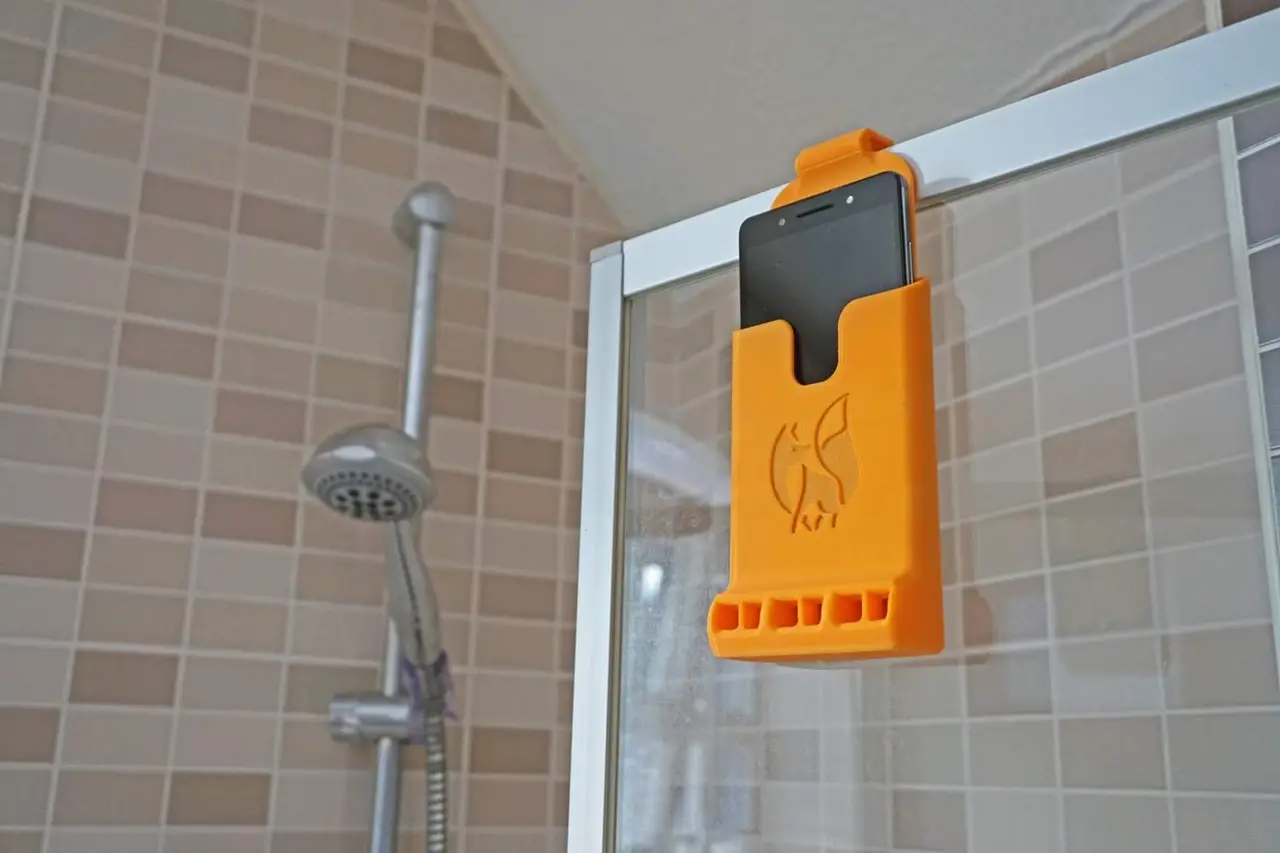 Shower Music Mate (Phoneholder) — modelo 3D