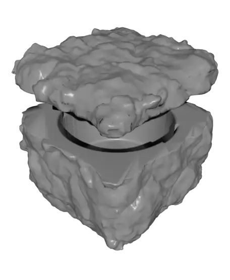 Lump of Coal Container — modelo 3D