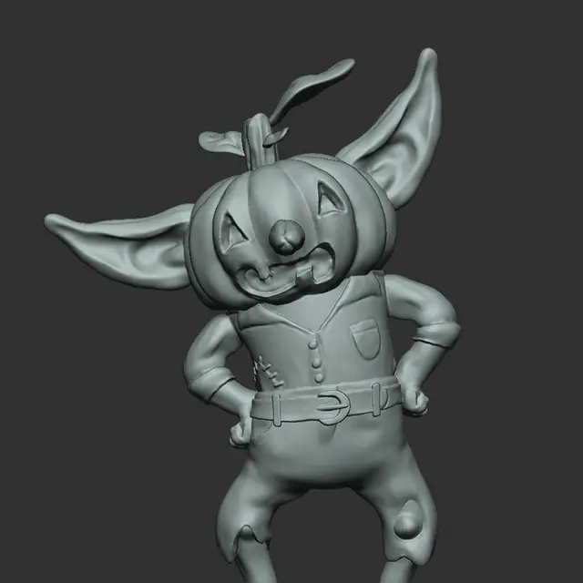 Pumpkin Goblin — modelo 3D