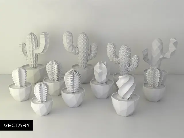 VECTARY Succulent Collection — modelo 3D