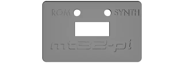Mt32-pi mini Pi Zero 2W for Mister — modelo 3D