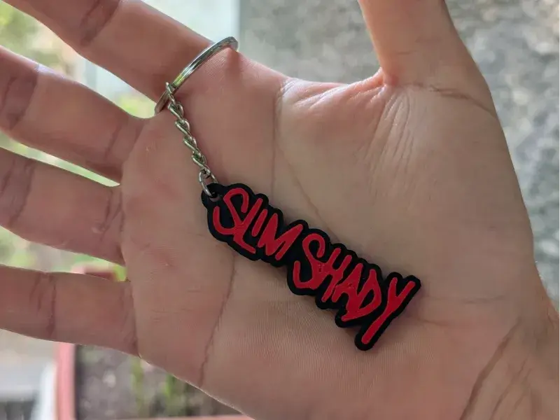 Slim Shady - Keychain — modelo 3D