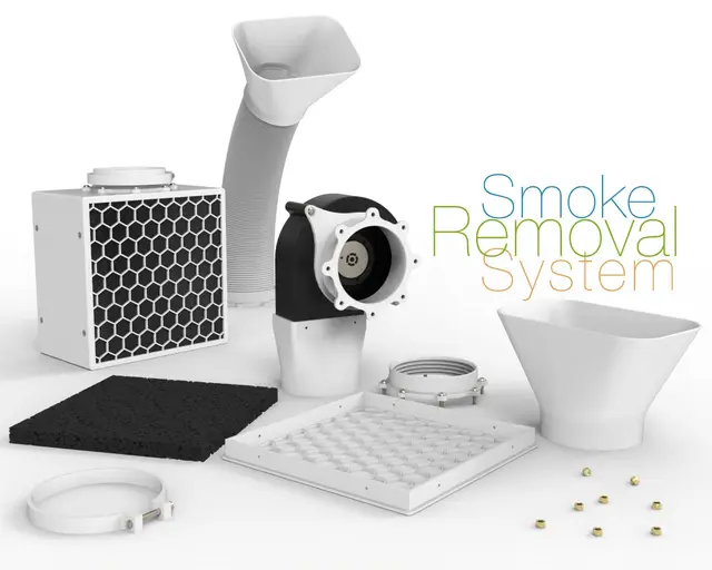 Smoke Removal System — modelo 3D
