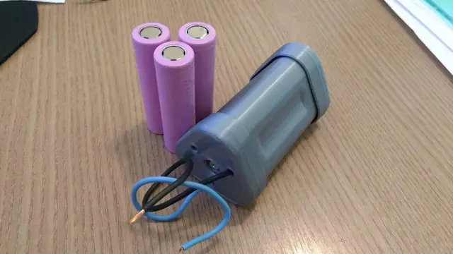 Pack Battery Holder for 18650 — modelo 3D