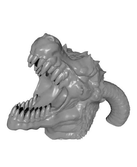 Dragon drawer pull — modelo 3D