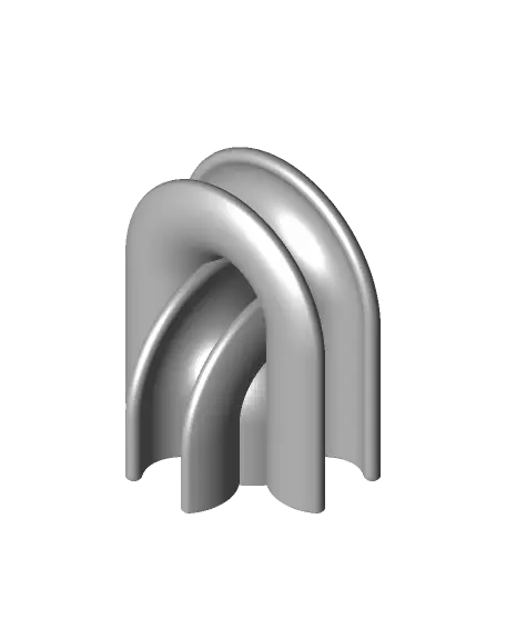 the CHAIN // Twisting Marble Puzzle — modelo 3D