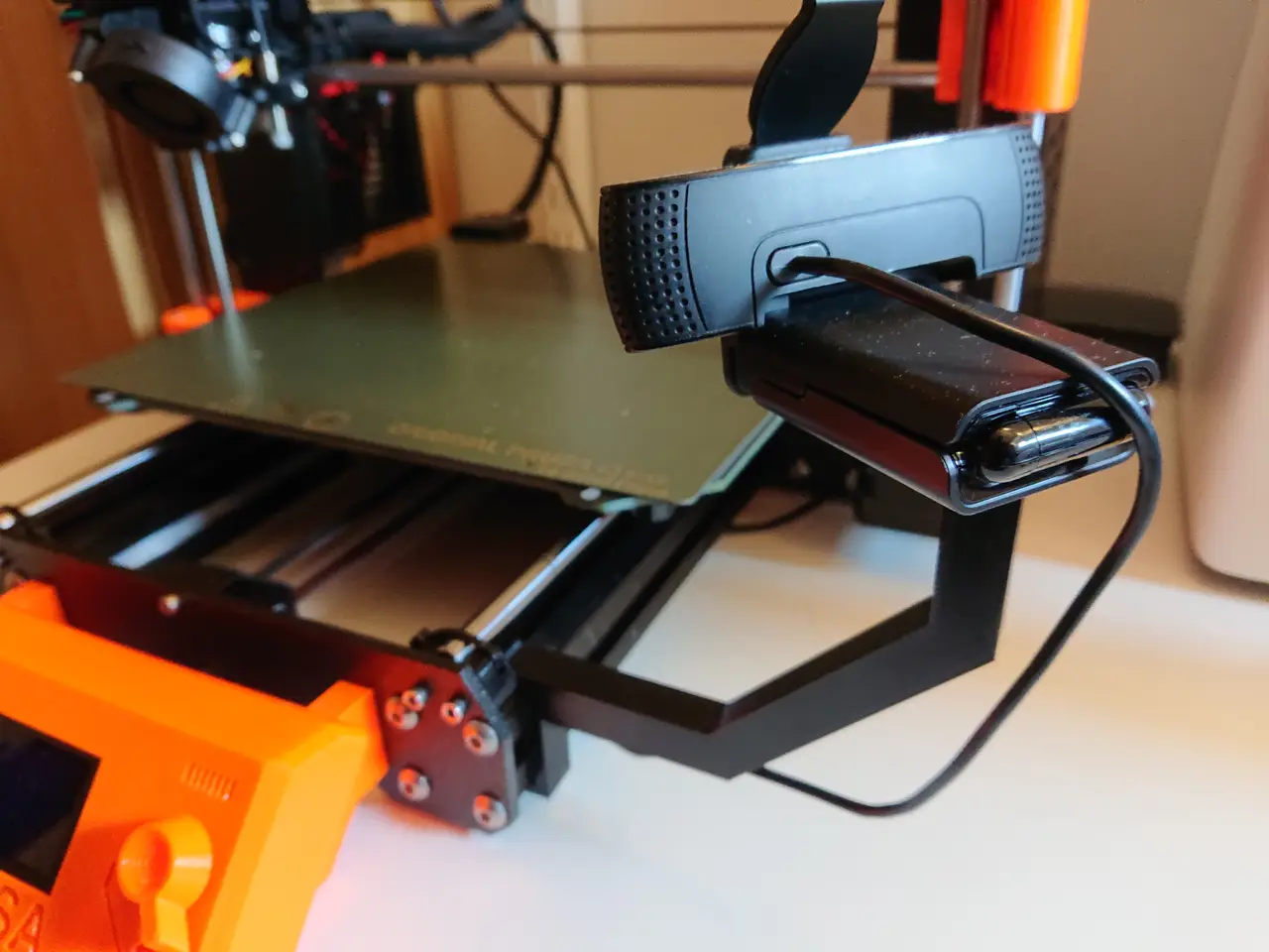 Camera mount for Prusa i3 MK3/MK3S — modelo 3D