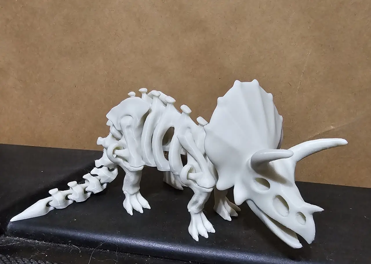 Articulated dinosaur skeleton 2 — modelo 3D