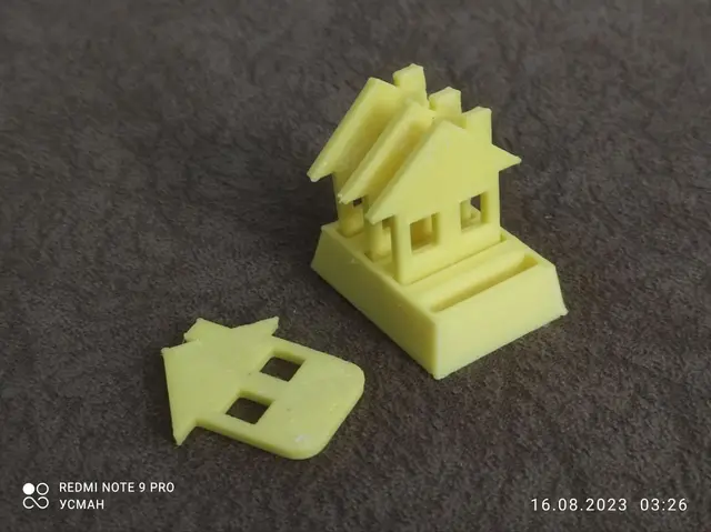 Figurines of houses for monopoly — modelo 3D
