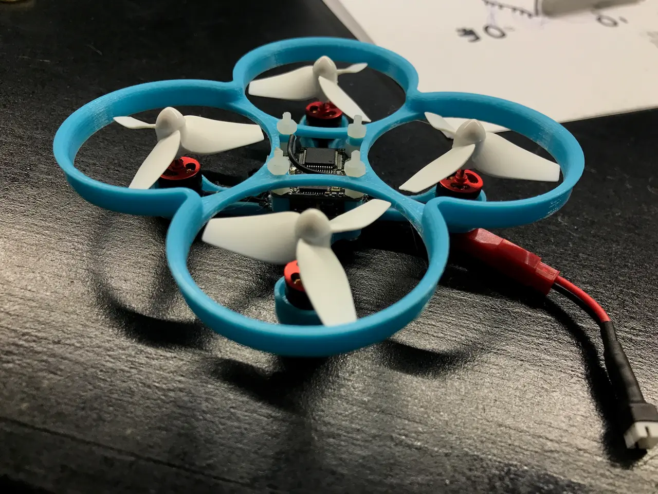 64mm Brushless Tiny Whoop — modelo 3D