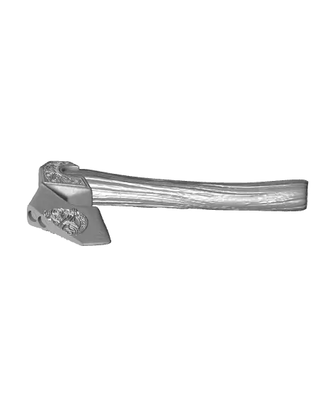 Viking Axe Fridge Magnet — modelo 3D