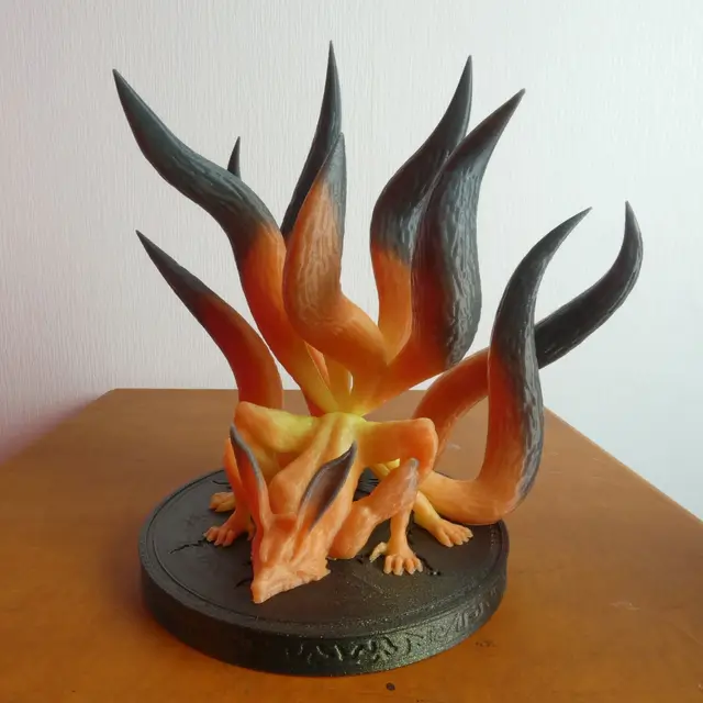 Nine-Tailed Demon Fox — modelo 3D