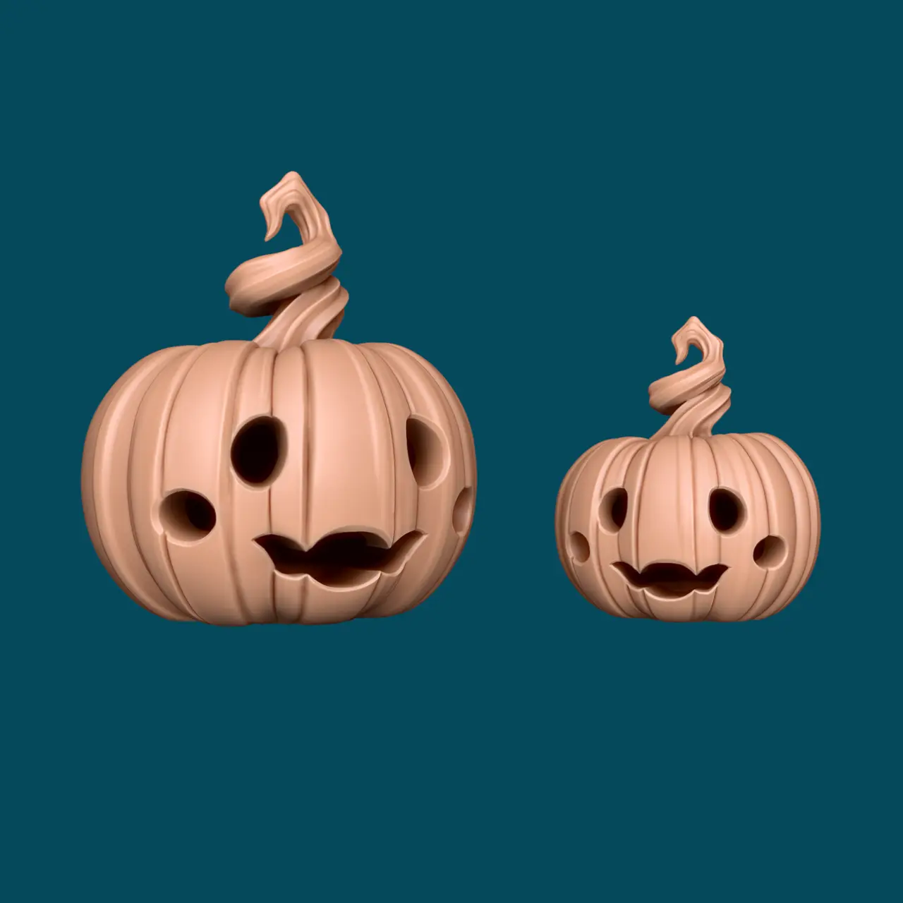 Jack-o-lantern - Terrain piece — modelo 3D