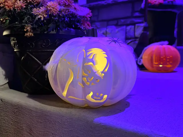 LOTR Gollum Snap-On Pumpkin Jack O'Lantern Face — modelo 3D