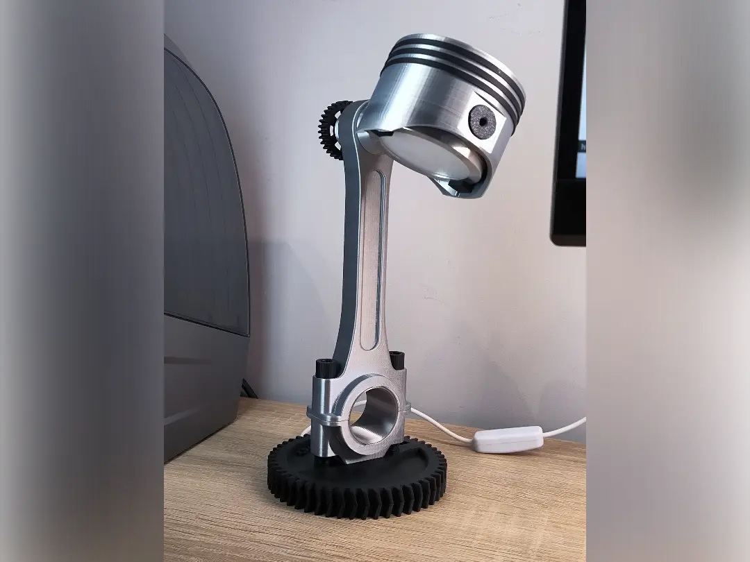 Engine Piston Lamp (LED Lamp Kit-001) — modelo 3D