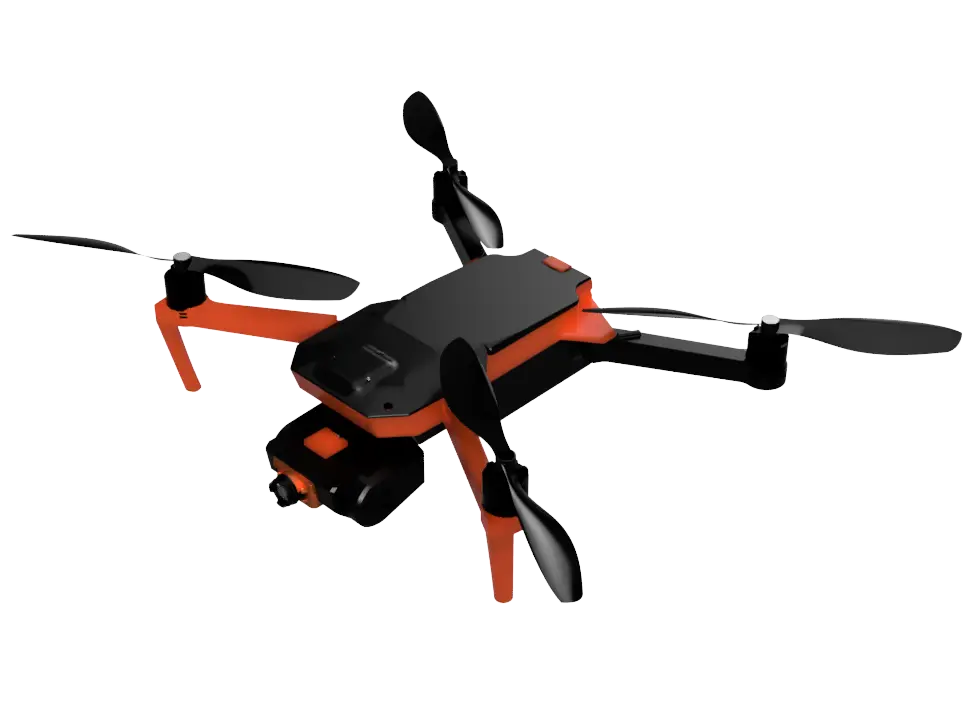 Foldable Drone 400mm — modelo 3D