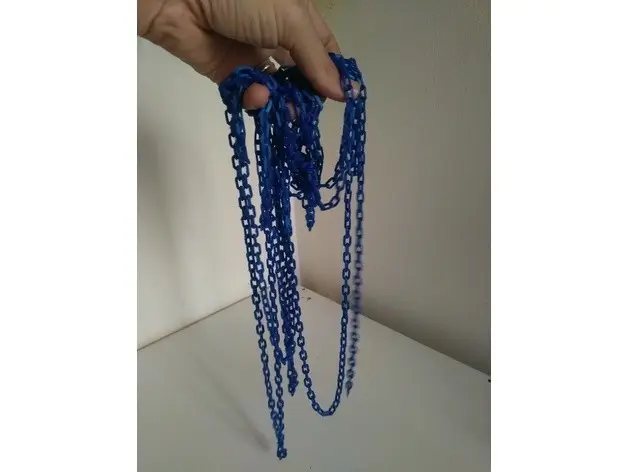 Print in Place Chains (up to 18 meters!!) — modelo 3D