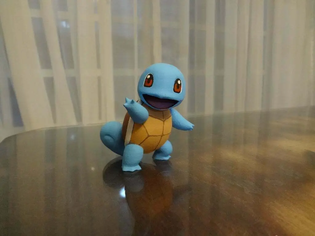 Squirtle Pokemon EDLI3D — modelo 3D