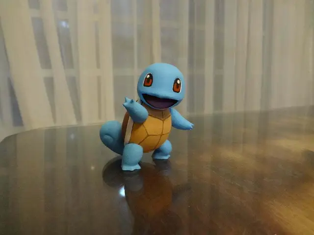 Squirtle Pokemon EDLI3D — modelo 3D