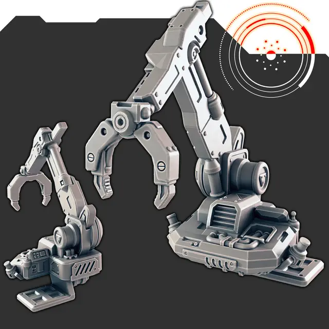Sci-fi grav crane [Support-free] — modelo 3D