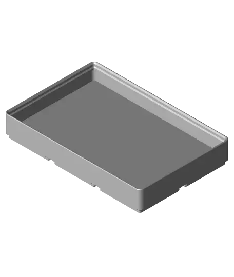 Gridfinity parametric FreeCAD file along with Blank Storage 3x2x3 .stl file — modelo 3D