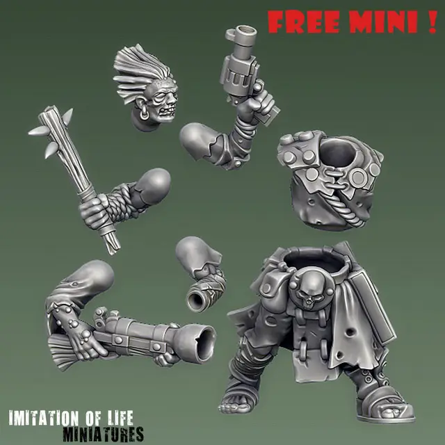 Modular Mutant kit ( Free sample mini) — modelo 3D