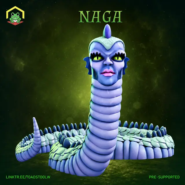 Naga — modelo 3D