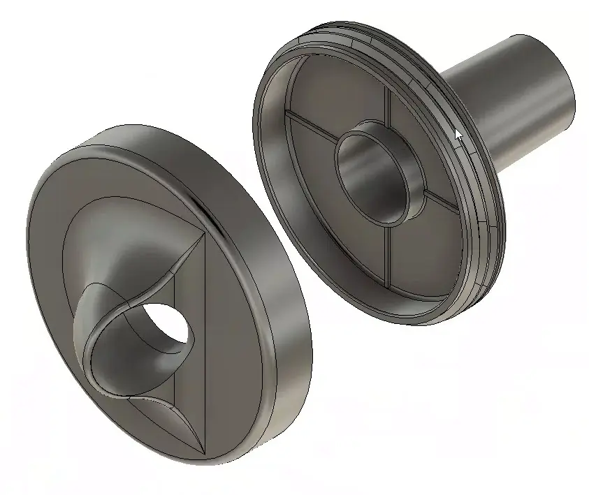 Intex Bestway nozzle angled design for a clean pool — modelo 3D