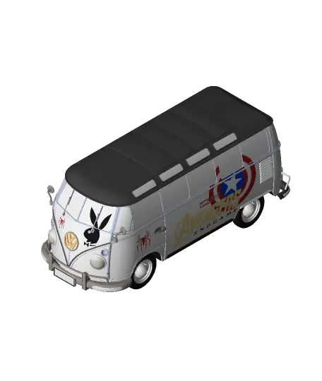 Avengers van — modelo 3D