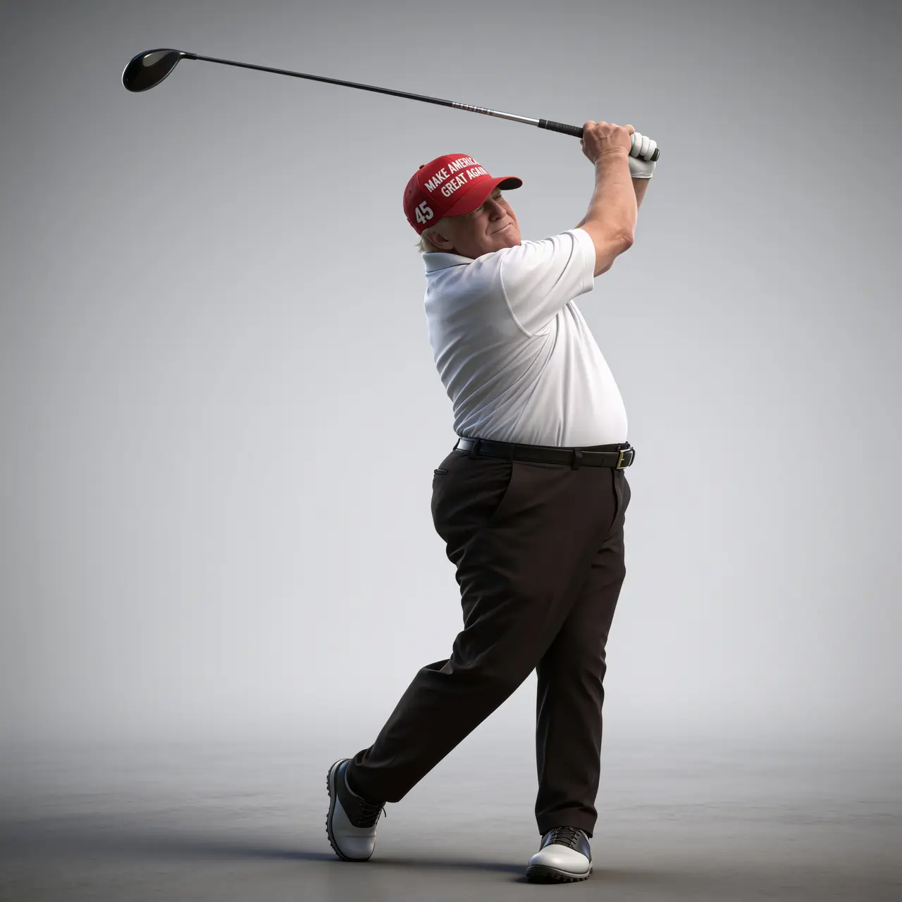 Donald Trump — modelo 3D
