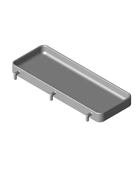 Ikea Skadis Long Tray — modelo 3D